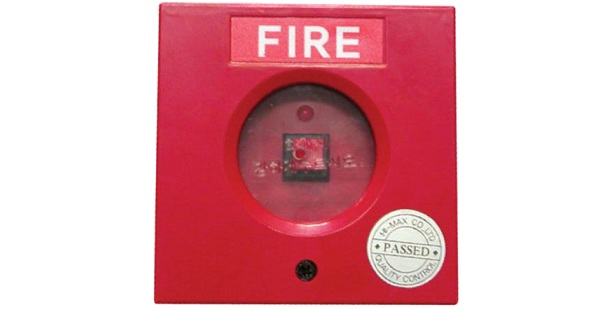 Nút ấn báo cháy hình vuông HIMAX HE2001-1