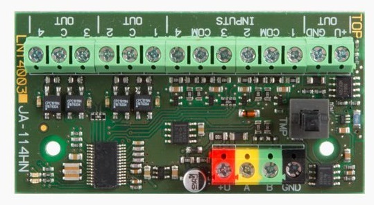 Module 4 dây ngõ ra ngõ vào JABLOTRON JA-114HN