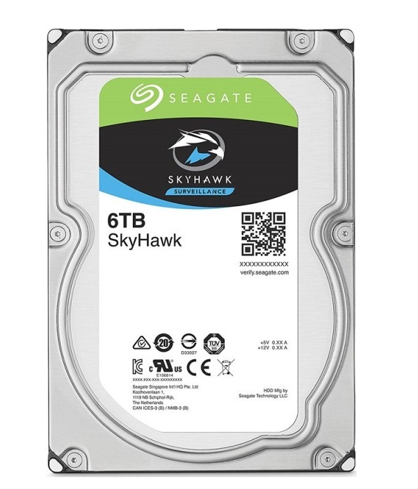 Ổ cứng chuyên dụng 6TB SKYHAWK SEAGATE ST6000VX001