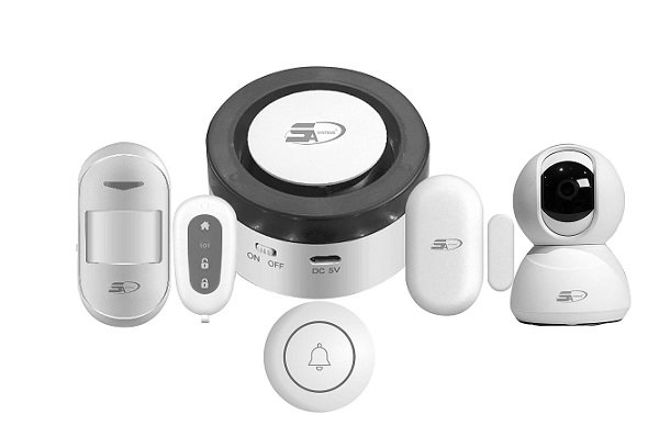 Bộ Kit báo động chuông cửa 5ASYSTEMS SMART ALARM SYSTEMS KIT CS6