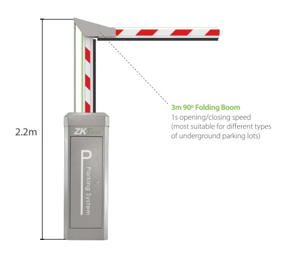 Rào chắn Barrier ZKTeco ProBG2130L/R