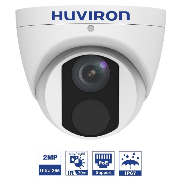 Camera IP Dome hồng ngoại 2.0 Megapixel HUVIRON HU-ND222/I3E