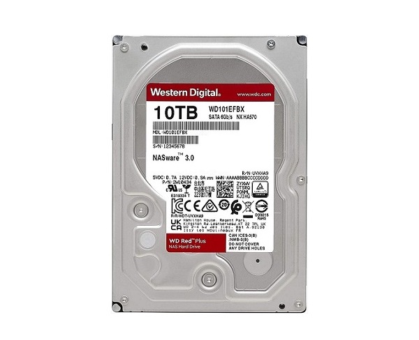 Ổ cứng HDD 10TB Western Red Plus WD101EFBX