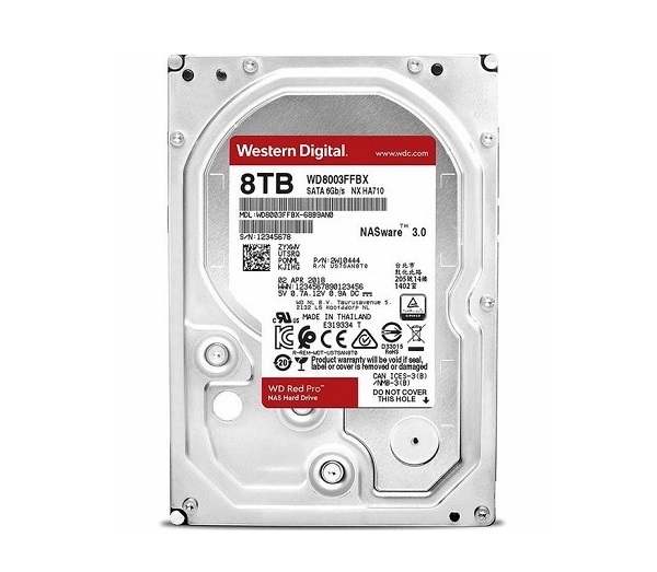 Ổ cứng HDD 8TB Western Red Pro WD8003FFBX