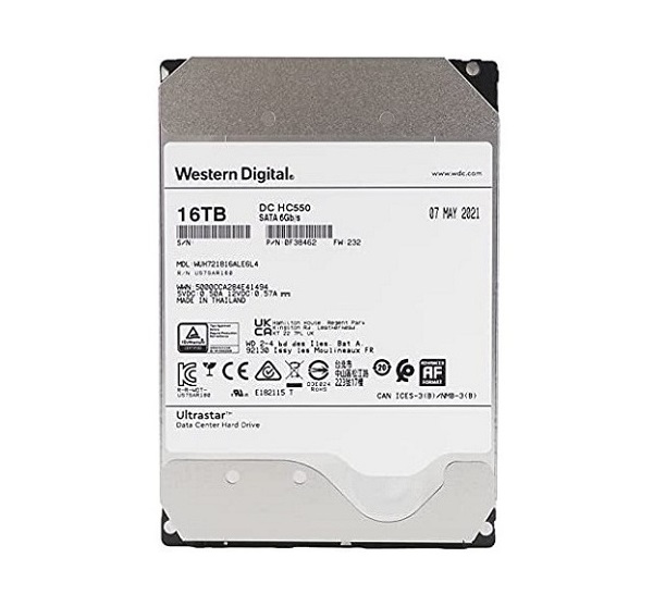 Ổ cứng HDD 16TB Western Ultrastar WUH721816ALE6L4