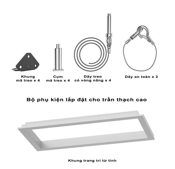 Phụ kiện đèn giếng trời Yeelight S2101 (YPYPJ-0012)