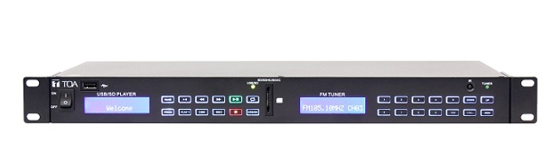 USB/SD-Card Audio Player TOA MD-200STU-EB
