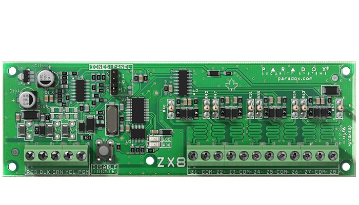 Module mở rộng 8 vùng PARADOX ZX8