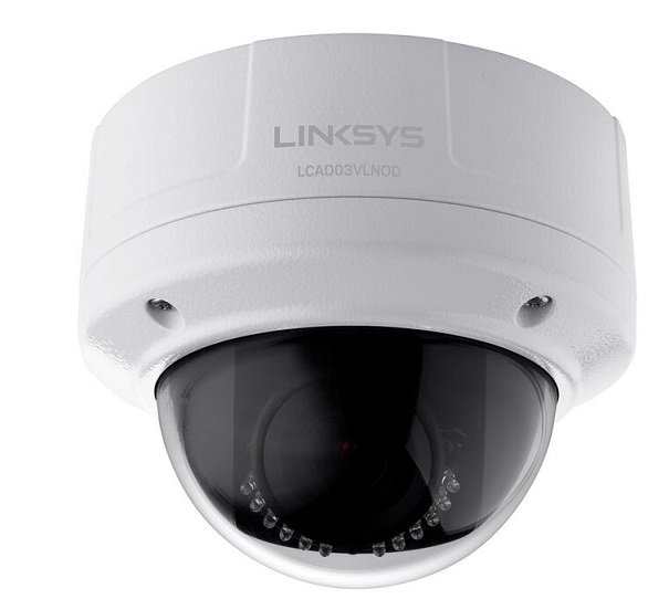 Camera IP Dome hồng ngoại 3.0 Megapixel LINKSYS LCAD03VLNOD